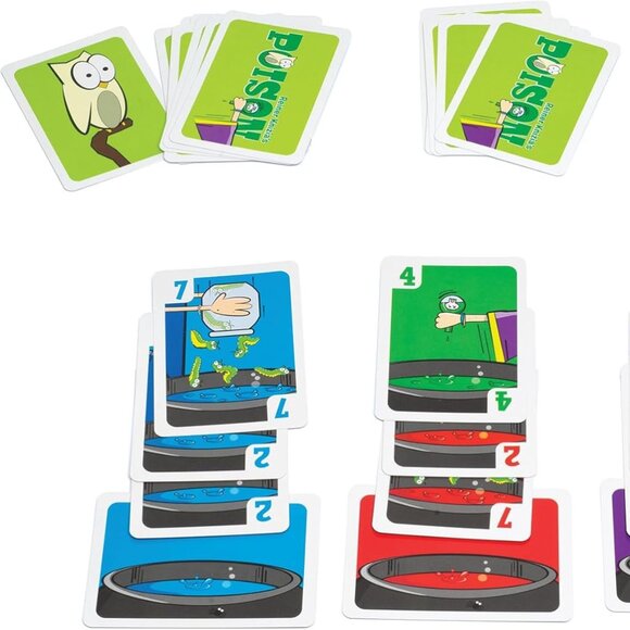 3/55❤️new sealed Reiner Knizia's POISON card game👑🛡️Ages 8+ 👑🛡️Outset Media - Picture 4 of 10